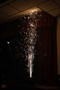 PHOTO OF FIREWORK MACHINE - WEDDING SPECIAL EFFECTS